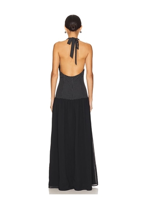 MORE TO COME Lile Maxi Dress in Black. Size M. Also in XS, XXS, L.