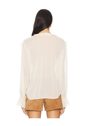 MORE TO COME Mesha Top in Cream. Size M. Also in S, XL.