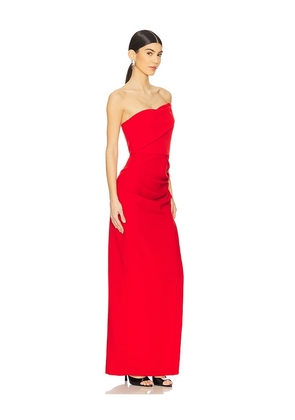 NBD Ilda Maxi Dress in Red. Size M. Also in XS, S, XL.