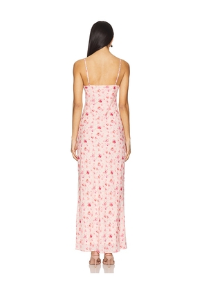 MORE TO COME Stacey Maxi Dress in Pink. Size M. Also in S, L.