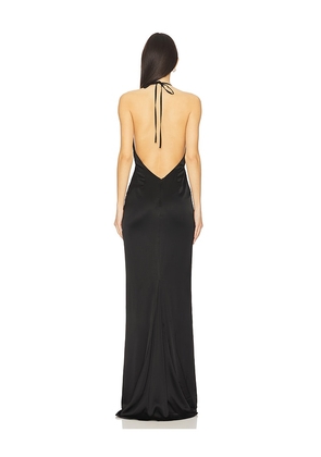 Michael Costello x REVOLVE Adelajda Gown in Black. Size M. Also in S, XL.