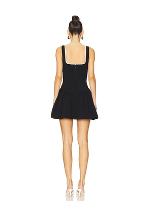 MAJORELLE Cynthia Mini Dress in Black. Size XS. Also in XXS, M.