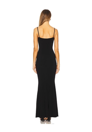 Norma Kamali Underwire Fishtail Gown in Black. Size M. Also in XS, S, L.