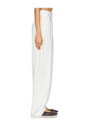 Nonchalant Label Fallon Pant in White. Size S. Also in XS, M, L.