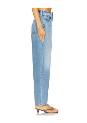 MOTHER The Fangirl Button Skimp Jeans in Blue. Size 25. Also in 26.