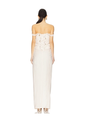 Mother of All Olive Dress in Cream. Size XL. Also in S.