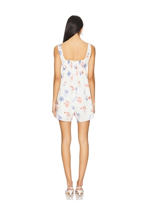 Line & Dot Reeta Romper in White. Size S. Also in XS.