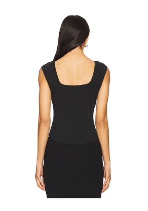 Nation Los Angeles Gemi Top in Black. Size M. Also in S, L.