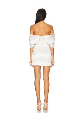 NBD The Ariya Mini Dress in Ivory. Size M. Also in XS, XXS, S, L.