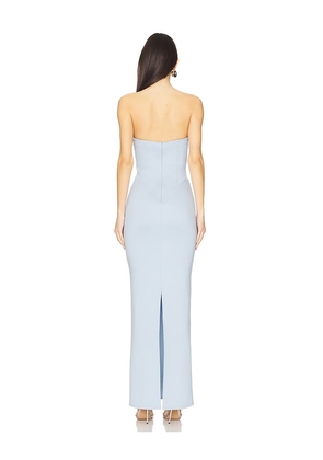 Michael Costello x REVOVLE Briggs Gown in Baby Blue. Size M. Also in XS, S, L, XL.