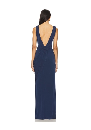 Katie May Leo Gown in Navy. Size M. Also in S, XS.