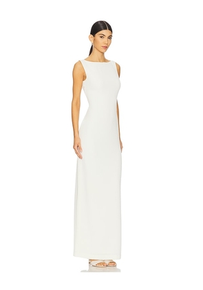 L'Academie Giselle Maxi Dress in Ivory. Size M. Also in S.