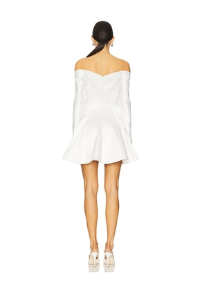 NBD The Alina Mini Dress in Ivory. Size S. Also in XXS, XS, M.