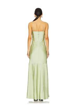 Lovers and Friends Janae Gown in Sage. Size M. Also in XXS, XS.