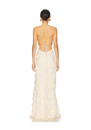 Nookie Rosalie Gown in Cream. Size M. Also in S, L.