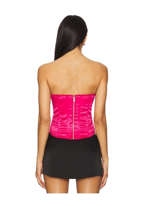 Miaou Carmen Corset in Fuchsia. Size S. Also in L.