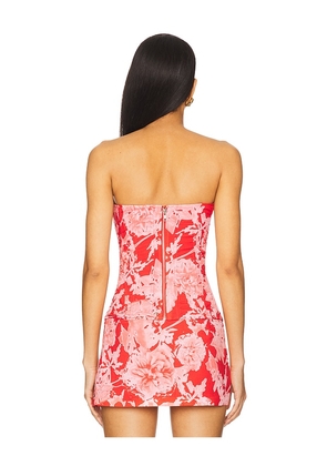 Miaou Libra Corset in Red. Size M. Also in S, XL, XS.