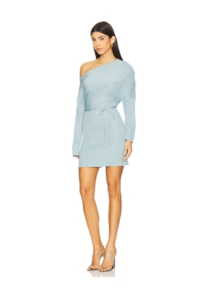Never Fully Dressed Mini Tilly Dress in Baby Blue. Size M. Also in S, L, XL.
