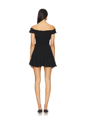 MORE TO COME Billie Off Shoulder Dress in Black. Size S. Also in XS.