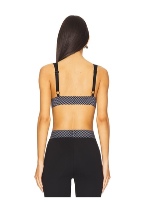 MOTHER The Elastic Tit For Tat in Black. Size M. Also in L, XL.
