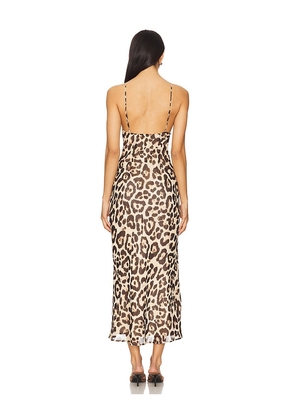 NIA Jasmine Dress in Brown. Size M. Also in S, XS.