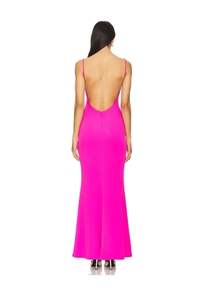 Katie May Vivian Gown in Fushia. Size M. Also in XS, S, L, XL.