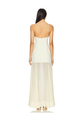 Lovers and Friends Caden Maxi Dress in Lemon. Size M. Also in XL.