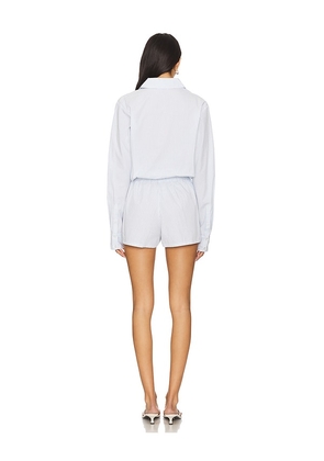 Lovers and Friends Swift Romper in Baby Blue. Size M. Also in S, L.