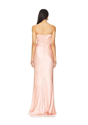 Lovers and Friends Scout Gown in Orange. Size M. Also in XS, S.