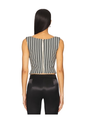 Miaou Laced Imogene Corset in Neutral,Black. Size S. Also in XL.