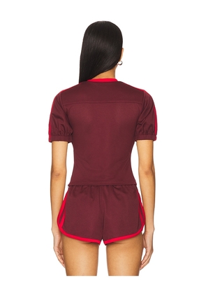 Lovers and Friends Adina Top in Burgundy. Size S. Also in XXS.