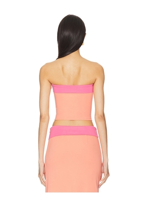 Lovers and Friends Tulip Top in Peach. Size M. Also in S.