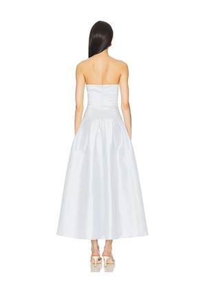 MORE TO COME Cambria Strapless Dress in Blue. Size M. Also in L, XL.