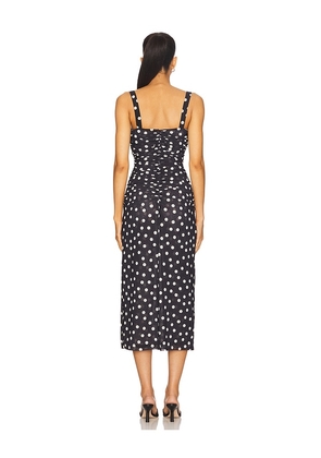 LPA Carla Midi Dress in Black. Size M. Also in XXS, XS, L.