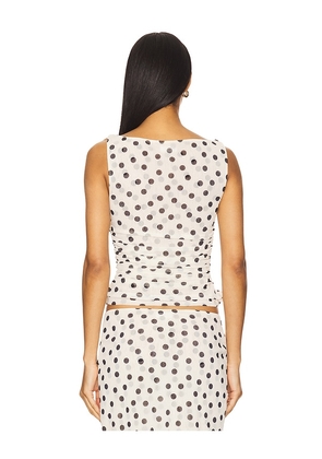 LPA Carla Top in White,Black. Size M. Also in S, XXS, XS.