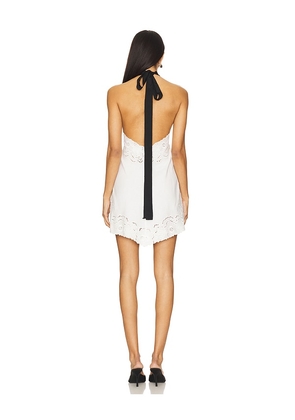 LPA Chiara Mini Dress in Ivory. Size L. Also in XL.