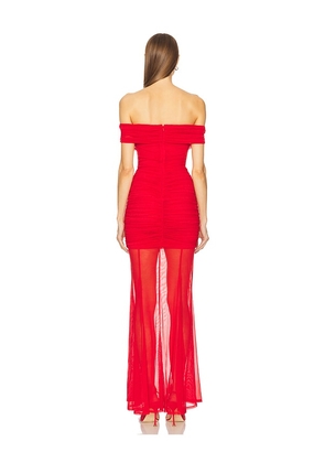 Michael Costello x REVOLVE Heidi Gown in Red. Size M. Also in XS, S.