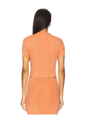 OSIS STUDIO Kelly Top in Orange. Size S. Also in XS, M.