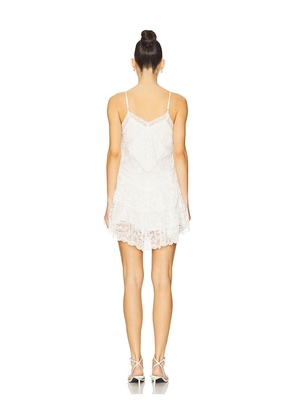 LoveShackFancy Beauval Dress in Ivory. Size 4. Also in 6, 8.