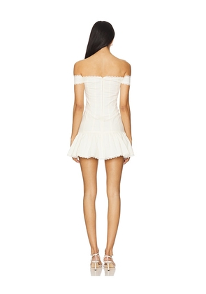 Lovers and Friends Kitty Mini Dress in Cream. Size M. Also in L, XL.