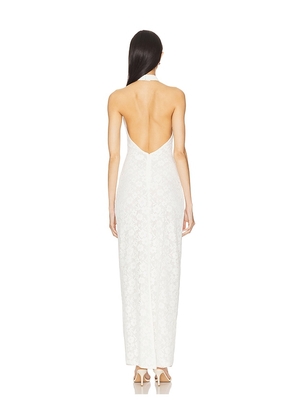Lovers and Friends Brianna Maxi Dress in White. Size M. Also in XS, S, L.