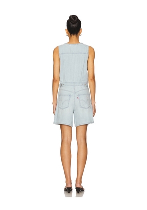 LEVI'S Vest Romper in Denim-Light. Size XS. Also in S.
