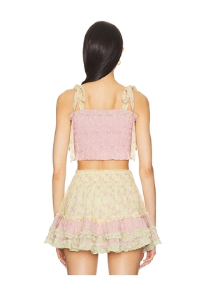 LoveShackFancy Corbin Top in Pink. Size M. Also in L, XL.