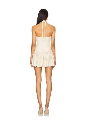 LPA Ella Mini Dress in Beige. Size M. Also in L, XL.