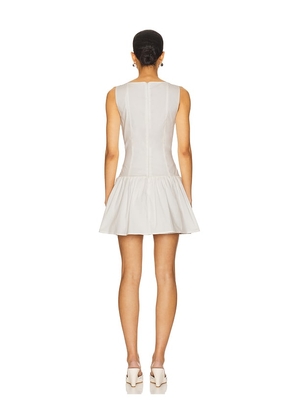 MORE TO COME Kingsley Mini Dress in White. Size M. Also in S.