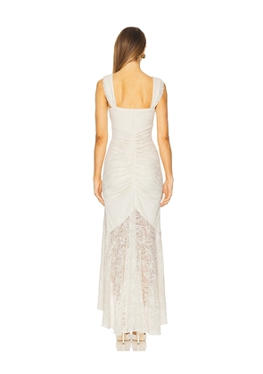 MORE TO COME Micah Corset Dress in Ivory. Size M. Also in XXS, XS, S.