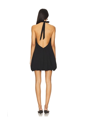 MORE TO COME Nala Bubble Mini Dress in Black. Size M. Also in XXS, XS, L, XL.