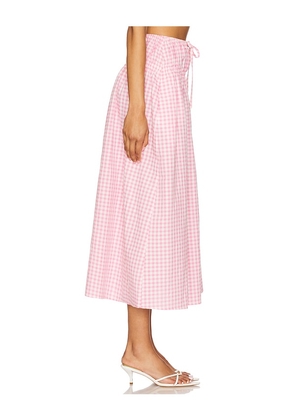 Lovers and Friends Aimee Maxi Skirt in Pink. Size M. Also in S.