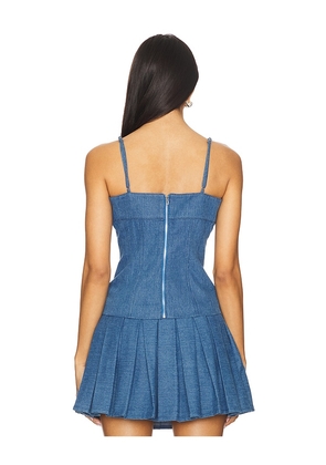 Lovers and Friends Simone Top in Blue. Size S. Also in XXS, XS, M, L, XL.
