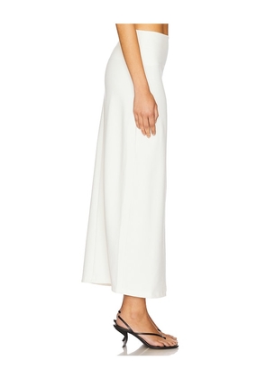LESET Rio Side Slit Skirt in White. Size M. Also in L.